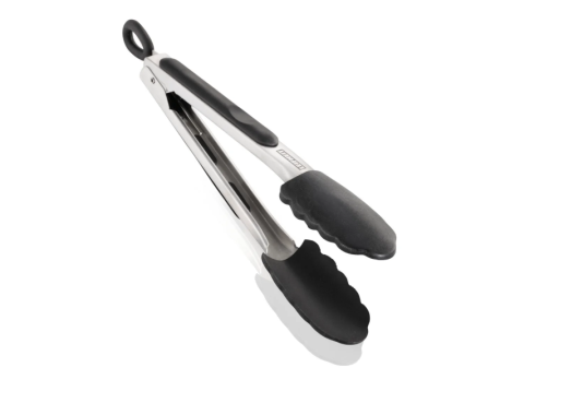 Leifheit Grill- und Küchenzange 23 cm, mit Klick-Verschluss, hitzebeständig, 3041